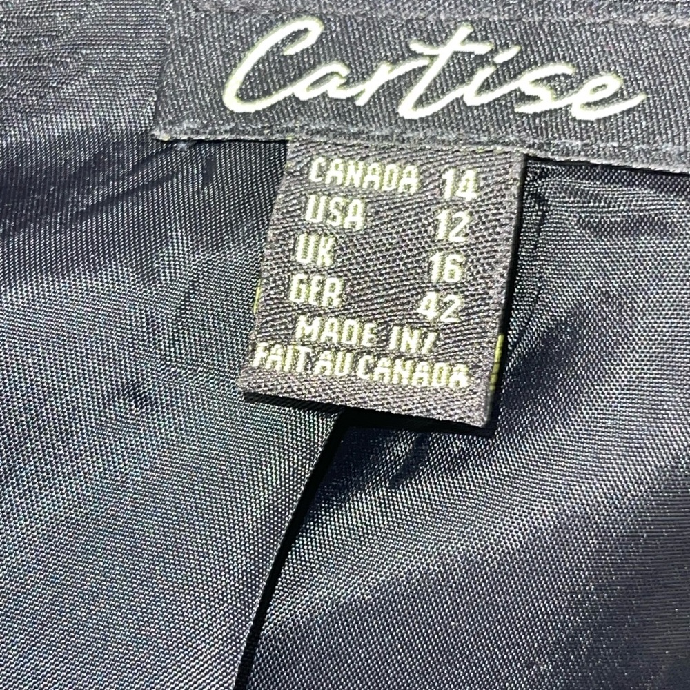 Cartise floral boho jacket. Size 12 GUC - Picture 8 of 9